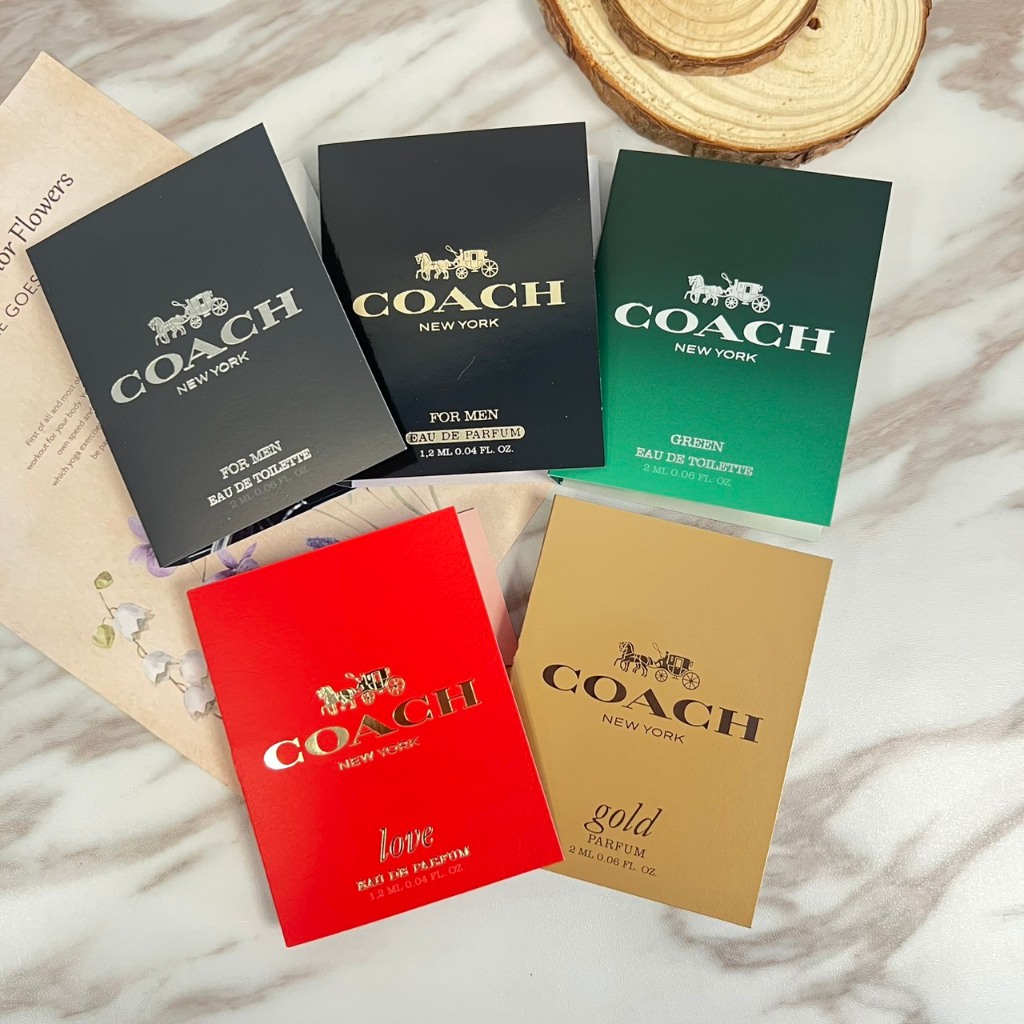 波妮香水♥COACH 時尚經典/時尚都會/時尚曜黑/時尚閃耀 男女性 針管