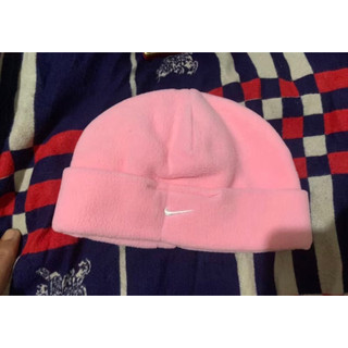 baby kid 二手 未使用 Nike 棉襖 kid 嬰兒 兒童 毛帽 保暖帽 cap 約1歲以下