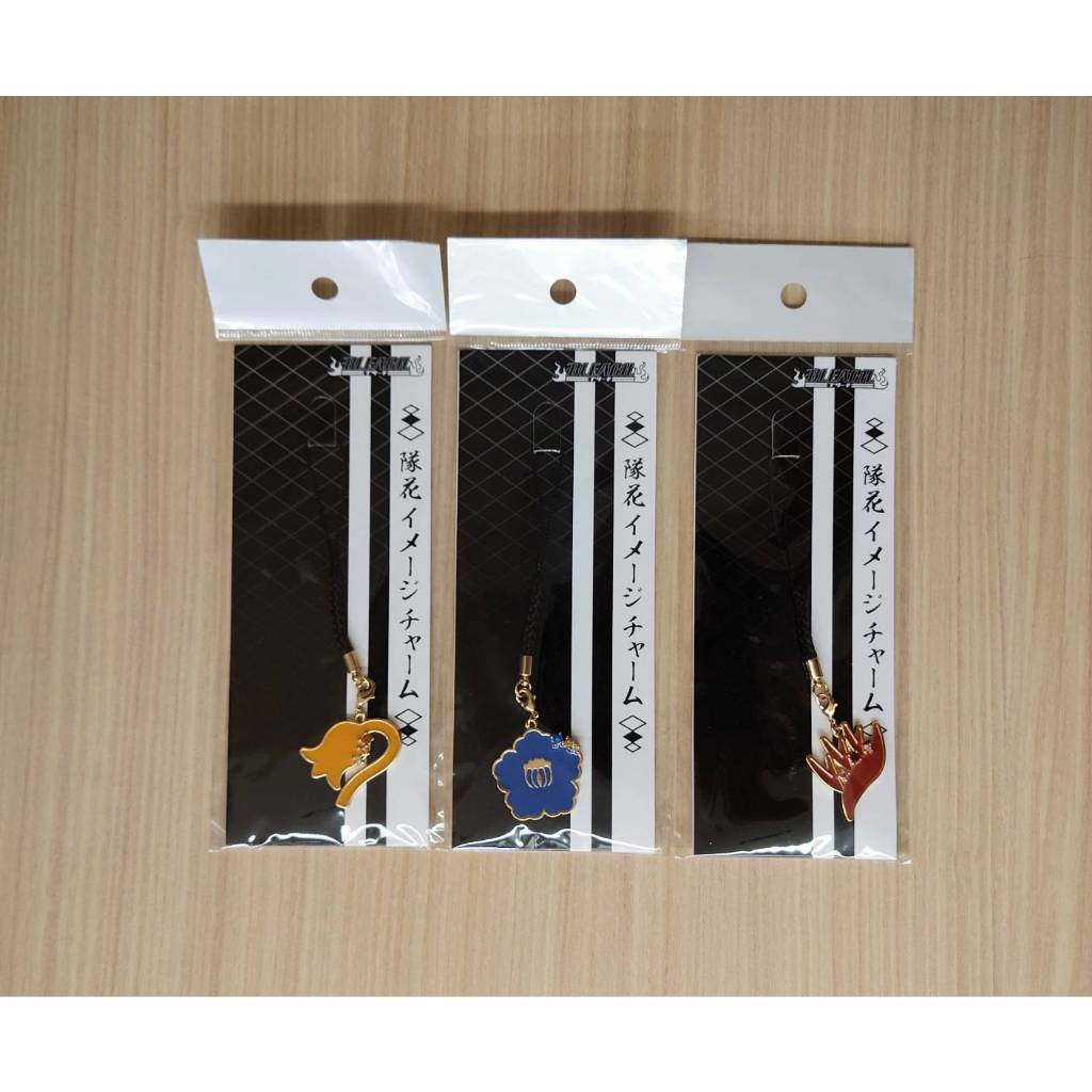 死神 BLEACH 日版 小丑社 隊花 吊飾 二番隊 六番隊 八番隊 夜一 碎蜂 白哉 戀次 京樂 七緒 莉莎