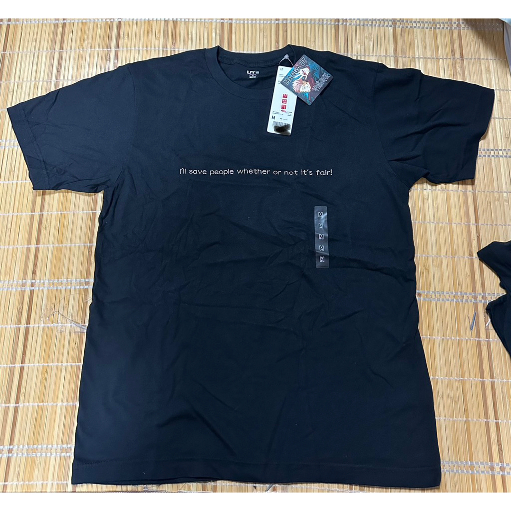 uniqlo 咒術迴戰 伏黑惠 M號 T恤（全新）