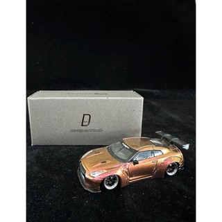 泡泡TOYS DMODEL MINI GT NISSAN GTR R35 拆檢無損