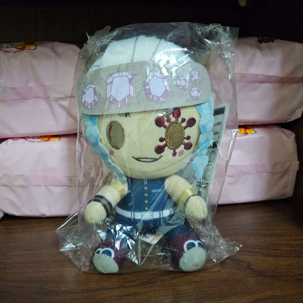 鬼滅之刃 Q版布偶 音柱 宇髄天元 ちょこのっこぬいぐるみ 鬼滅の刃 宇髄天元 見参! F賞