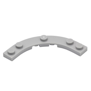 COOLPON｜這是樂高®LEGO®的正版零件 淺灰 Plate Round 5x5 轉角板 1/4圓弧 80015