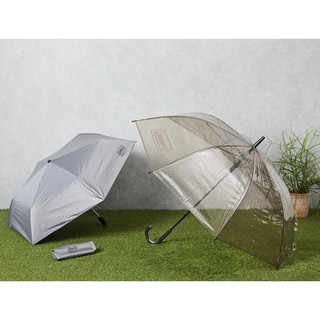 全新 現貨 日本 LAWSON x Coleman 自動傘 雨傘 限定 聯名 抗紫外線 玻璃纖維 防風 雨傘 晴雨傘