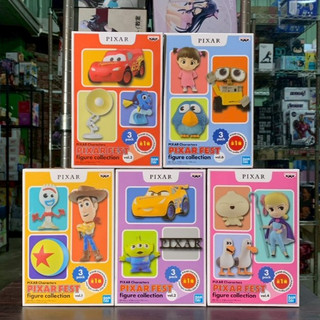 🌀日版客🌀 日版 皮克斯 PIXAR FEST 玩具總動員 汽車總動員 瓦力 雷米 叉奇 胡迪 三合一 景品 公仔