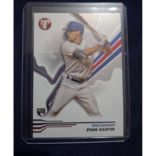 2024 topps pristine  [ Evan Carter ] RC 遊騎隊
