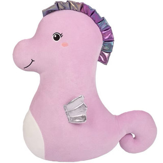 ❤️可愛紫色海馬抱枕✅現貨