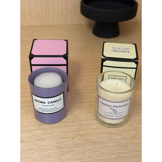 全新Aroma candle 法國杜松 薰衣草 一顆80，兩顆一起帶150