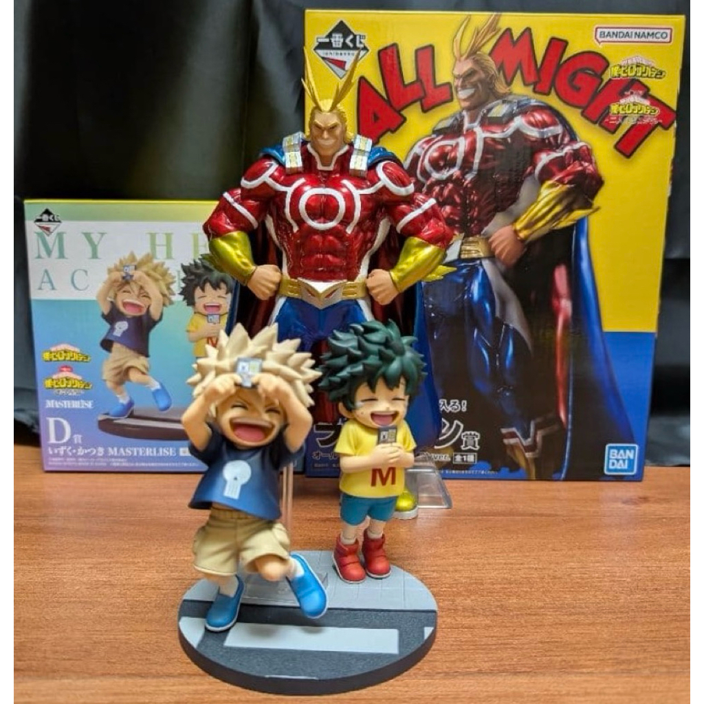 我的英雄學院 我英 一番賞 兩個人的嚮往 紡延之力 綠谷 爆豪 我英 小時候 幼年 公仔 歐爾麥特 轟 最後賞