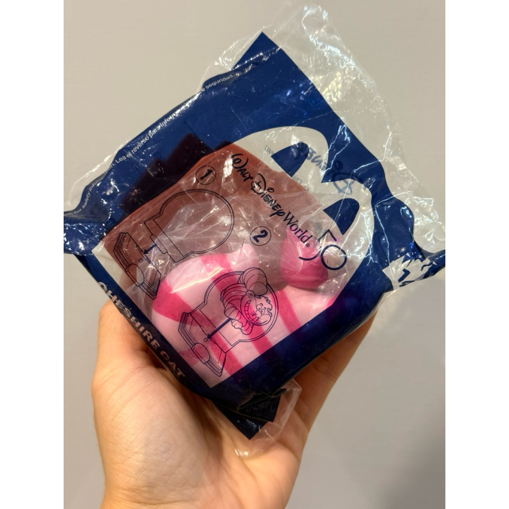 迪士尼 柴郡貓 麥當勞玩具 妙妙貓 愛麗絲夢遊仙境 老物