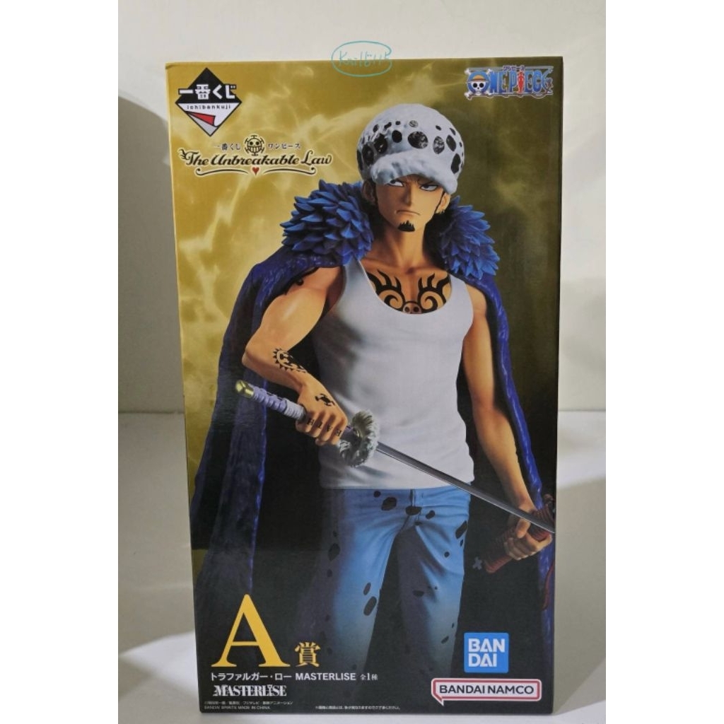 航海王 海賊王 一番賞 The Unbreakable Law 正版 A賞 特拉法爾加·羅 羅與羅希南特的羈絆 金證 日
