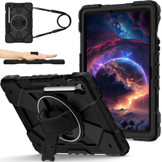 旋轉支架 送背帶 平板保護殼 適用 三星 Galaxy TAB S11 S10 lite S9 FE A9+ A11