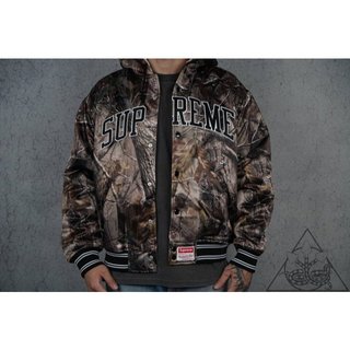 【HYDRA】Supreme M&N Sherpa Lined Satin Jacket 迷彩外套【SUP889】