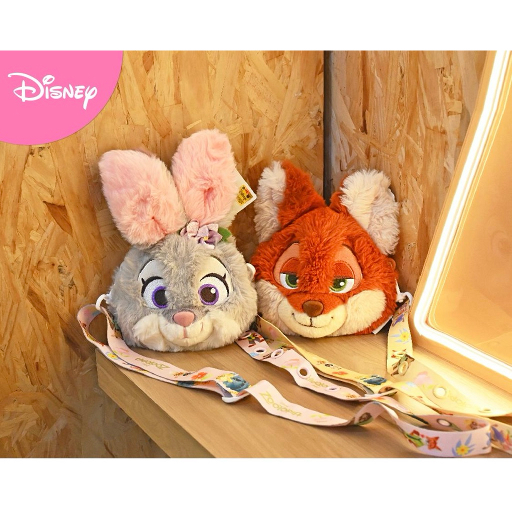 代購台灣現貨商檢合格（6吋）正版授權迪士尼皮克斯 動物方城市 系列玩偶 吊飾 掛件茱蒂 尼克 側背包 @交換禮物娃娃禮物