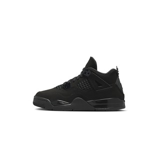 Air Jordan 4 Retro "Black Cat" PS 2025 黑貓 黑 中童 IB4388-010