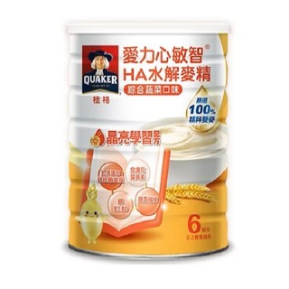 【桂格】優護HA麥精綜合蔬菜配方700g/罐 愛力心麥精 水解麥精
