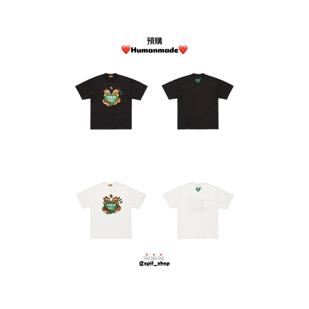 【Spil_shop】即將到貨 Humanmade x J-hope 松鼠 短袖 鄭號錫 human hope