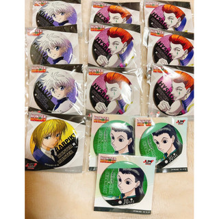 現貨 Hunter X Hunter 獵人 奇犽 西索 伊耳謎 揍敵客 徽章 jump shop js