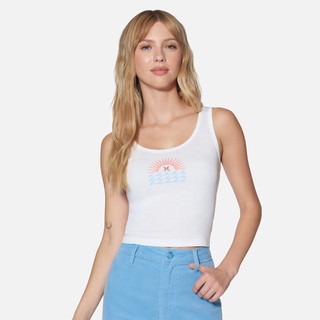 HURLEY｜女 LEISURE SCOOP CROP TANK 背心上衣