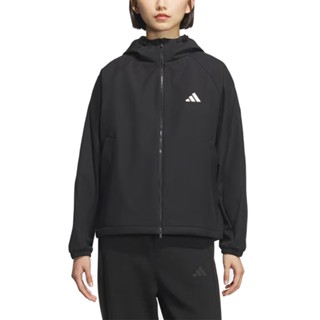 ADIDAS 女 MS SOFTSHELL JK 連帽外套-KC0054