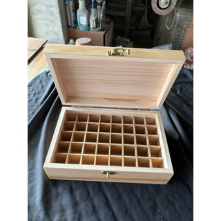 （多桑原木傢飾）松木40格精油木盒～10ml
