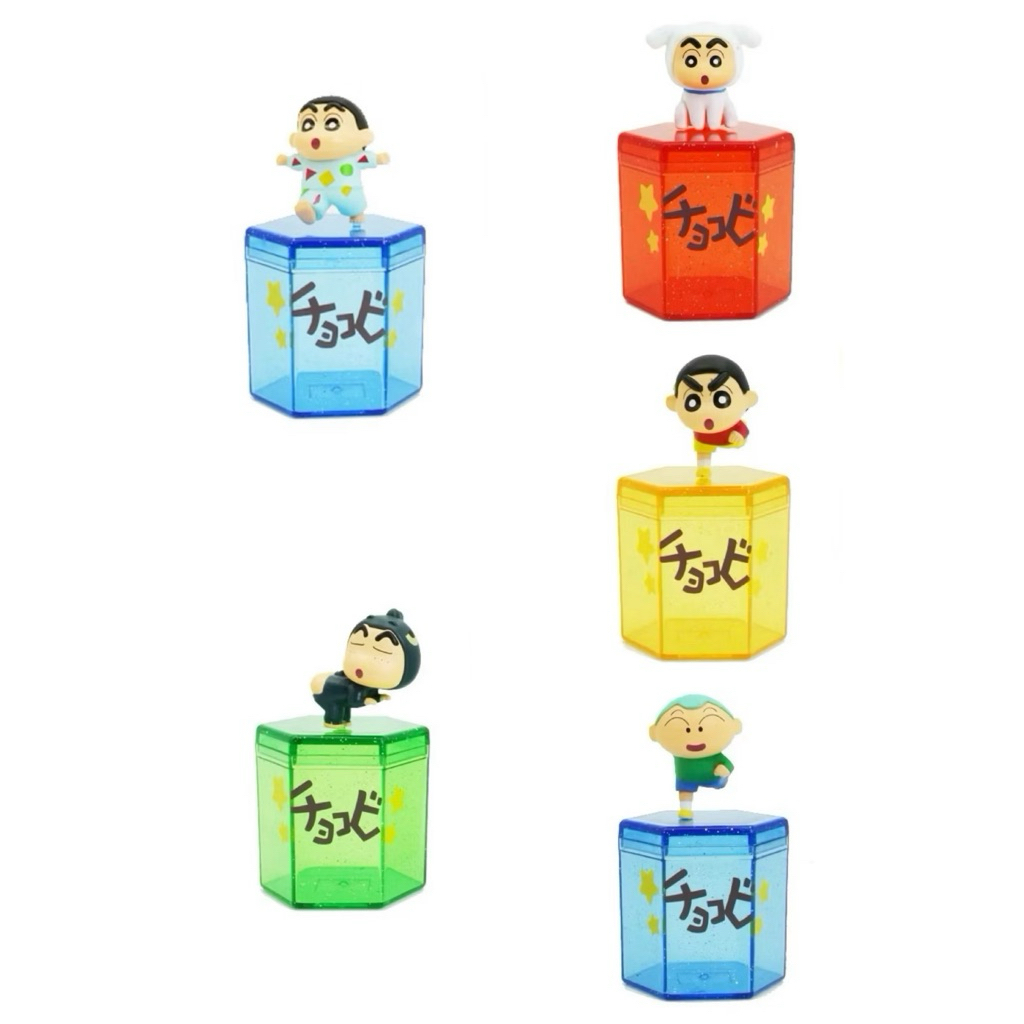 《全新確認款》蠟筆小新 睡衣小新 怪獸小新 小白小新  正男 萌粒 場景 收納盒 公仔 mini系列