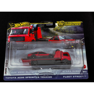 風火輪 hot wheels 運輸車 汽車文化 豐田 ae86 sprinter truen fleet 精裝 膠胎