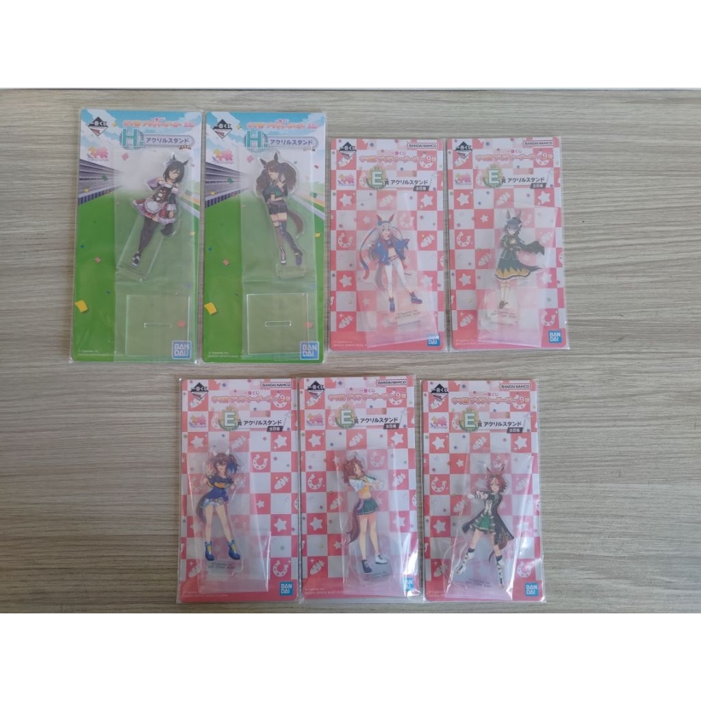 【宅居小鋪】賽馬娘 一番賞 小賞 E賞 H賞 立牌 榮進閃耀 島川喬登 玉藻十字 荒漠英雄 大德太陽 目白善信 青竹回憶