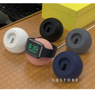現貨 蘋果手錶APPLE WATCH IPHONE 圓型矽膠充電支架座 IWATCH 1-11代 全系列通用