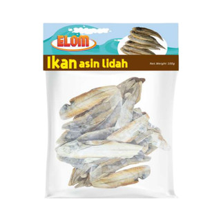 印尼 ELOM Ikan Asin Lidah 鹹魚乾 100g