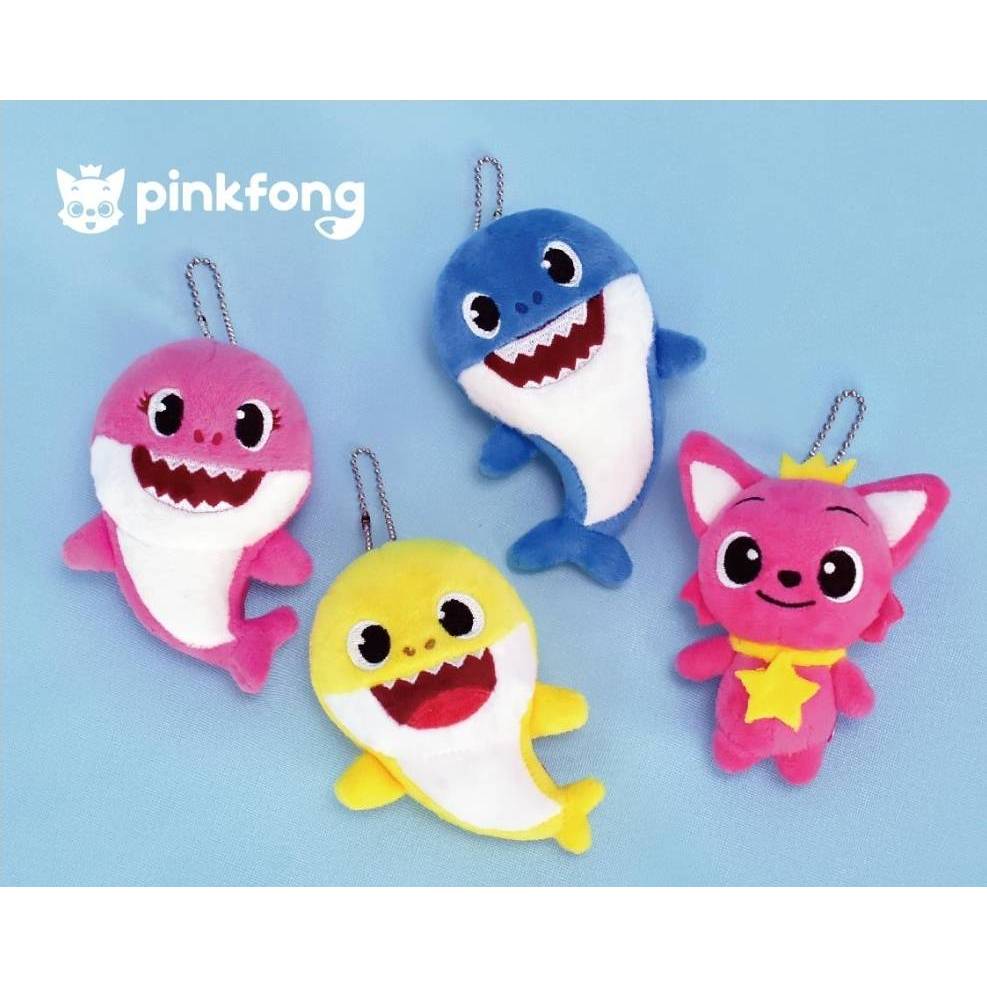 🔥現貨💯正版授權👍3吋碰碰狐鯊魚寶寶吊飾 鯊魚寶寶 鯊魚家族 Baby Shark 鯊魚爸爸 鯊魚媽媽 鯊魚寶寶 碰碰狐