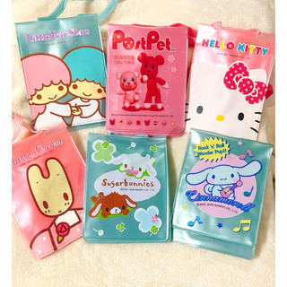Hello Kitty凱蒂貓/雙子星/蜜糖邦尼/大耳狗/兔媽媽/ 4層附繩證件套
