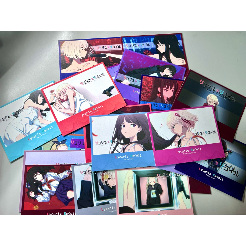 「正版現貨」 莉可莉絲明信片 リコリス　錦木千束 井之上瀧奈 胡桃  千束 瀧奈