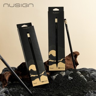 得力Deli NUSIGN黑木鉛筆/2B/HB/日耀金山/10支裝/NS729｜Officepro總務倉庫