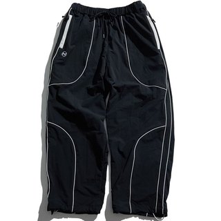 UNDER PEACE 25AW PULSE / TRACK PANTS 寬鬆版 運動機能 長褲 (經典黑色) 化學原宿