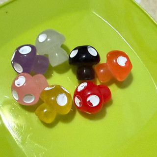 🍄 可愛蘑菇小物｜彩色小蘑菇｜裝飾配件