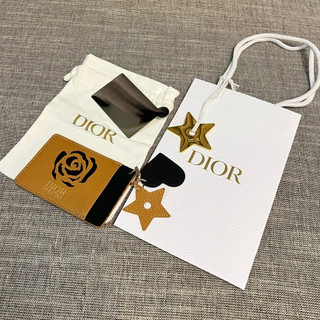 木浪代購🌊 現貨🔥Dior 隨身鏡 星星吊飾 迪奧 卡包 配件 鑰匙圈 玫瑰 vip贈品 聖誕節 禮物 化妝鏡