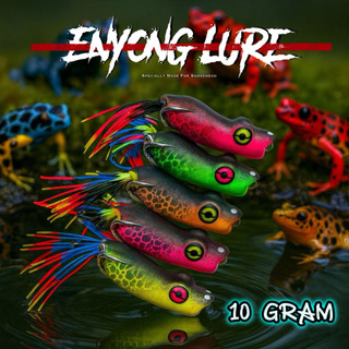 完全手工製作，印尼製造🇮🇩ENYONG LURE 5CM 10G 摩納 泰國雷蛙 雷強 雷蛙 魚虎 鯰呆 小盾鱧