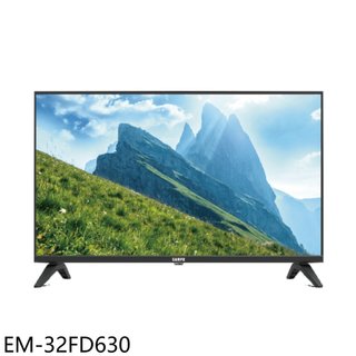 聲寶【EM-32FD630】32吋HD顯示器(無安裝)(7-11商品卡400元)