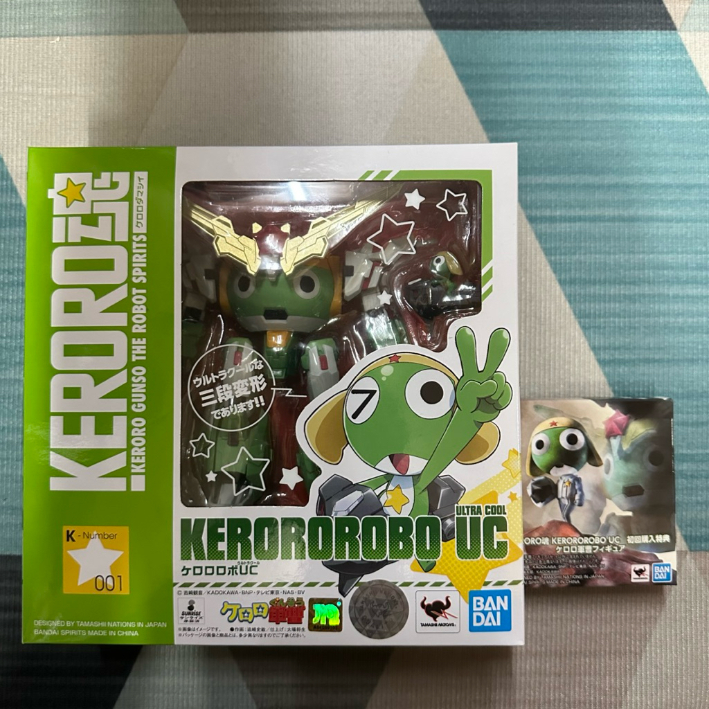 代理版 KERORO 軍曹 KERORO魂 KERORO 機器人 UC robot魂 特典