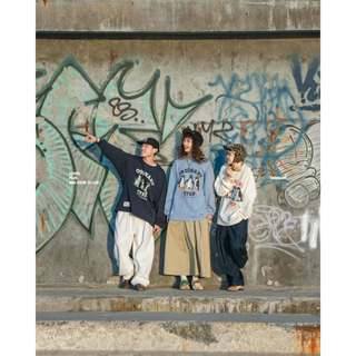 ORDINARY “PAPA“ CREW L/S TEE 企鵝夥伴竹節棉長TEE【PS中壢】