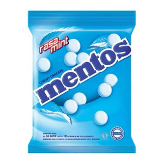 🇮🇩印尼 MENTOS Permen Rasa Mint 曼陀珠 軟糖 135g