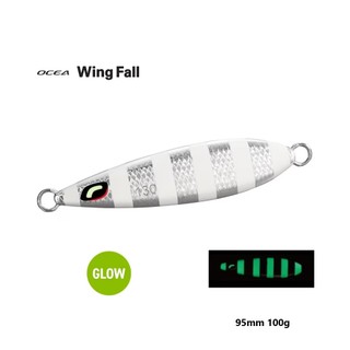 SHIMANO JV-F10T 100g OCEA Wing Fall 鐵板 Slow 慢鐵 飄 船釣 水滴 紅魽 石斑