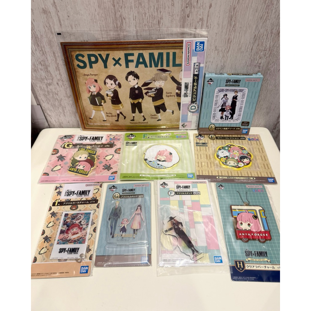 【骨折價】現貨✅ 日版 一番賞 間諜家家酒 系列 SPY x FAMILY 安妮亞