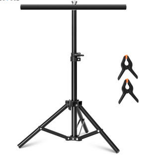 ♞Selens 背景紙支架 送兩個夾 70 × 80cm 攝影背景金屬支架 PVC 背景紙支撐架