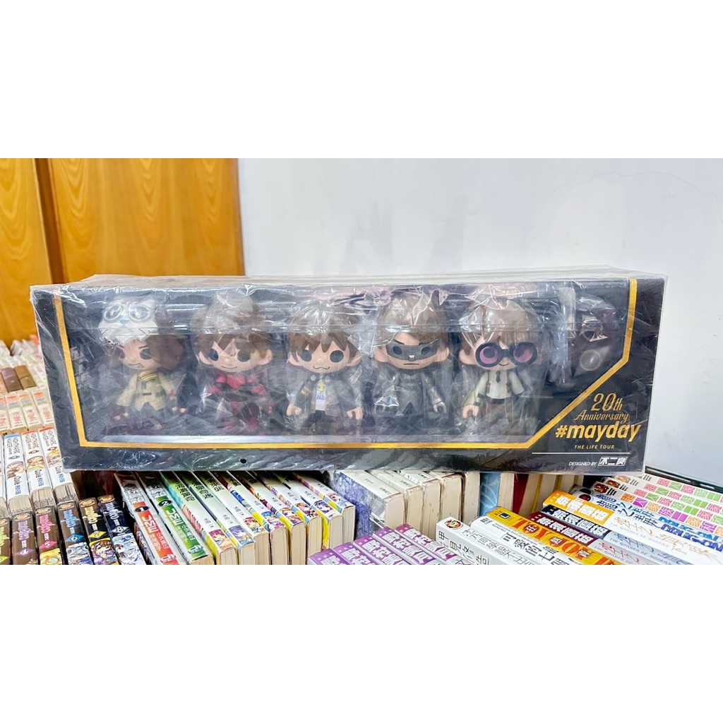 レア新品☆五月天☆人生無限公司[LIFE]黑暗騎士 第五分隊公仔 黑暗