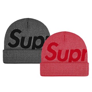 AirRoom正品現貨 2025AW SUPREME BIG LOGO BEANIE 鉚釘 大字體 帽子 毛帽