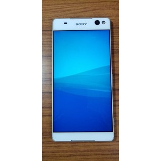 索尼大螢幕、好拍照智慧型手機 Sony Xperia C5 Ultra可開機可充電但當機卡在啟動畫面側邊蓋遺失