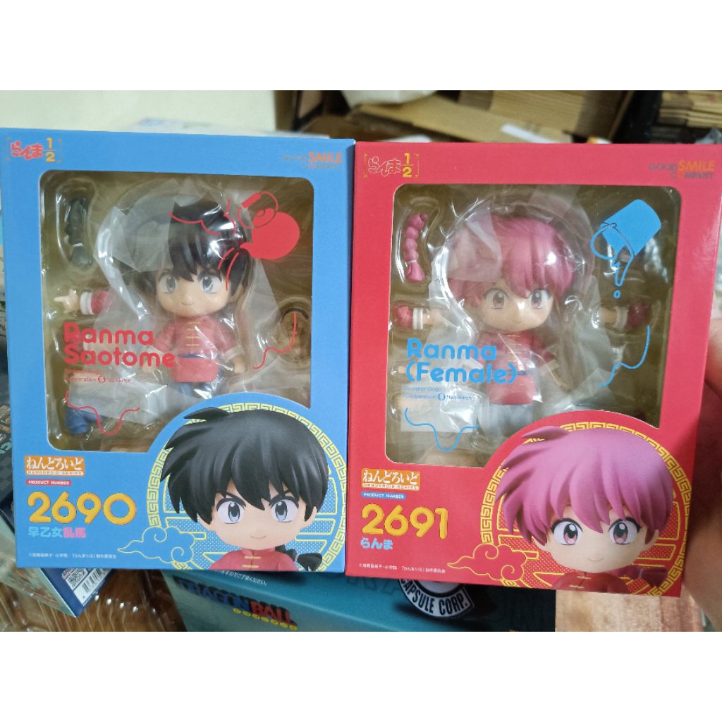 現貨 Good Smile 黏土人 #2690 亂馬1/2 早乙女亂馬(男)#2691亂馬1/2 早乙女亂馬(女)