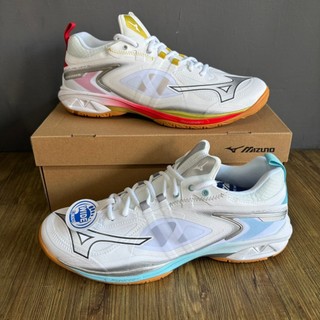【英明羽球】美津濃 MIZUNO 羽球鞋 羽球 高階 襪套 鴛鴦 WAVE CLAW NEO 3 71GA247334